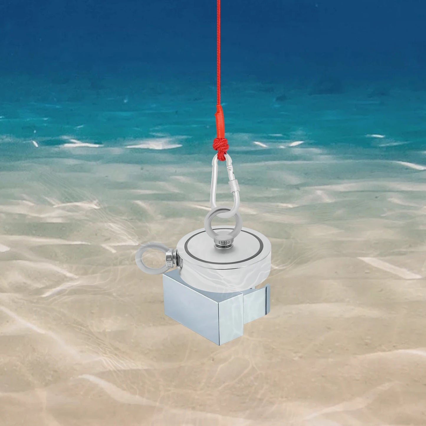 Heavy Duty Fishing Magnet Kit For Salvage With Rope