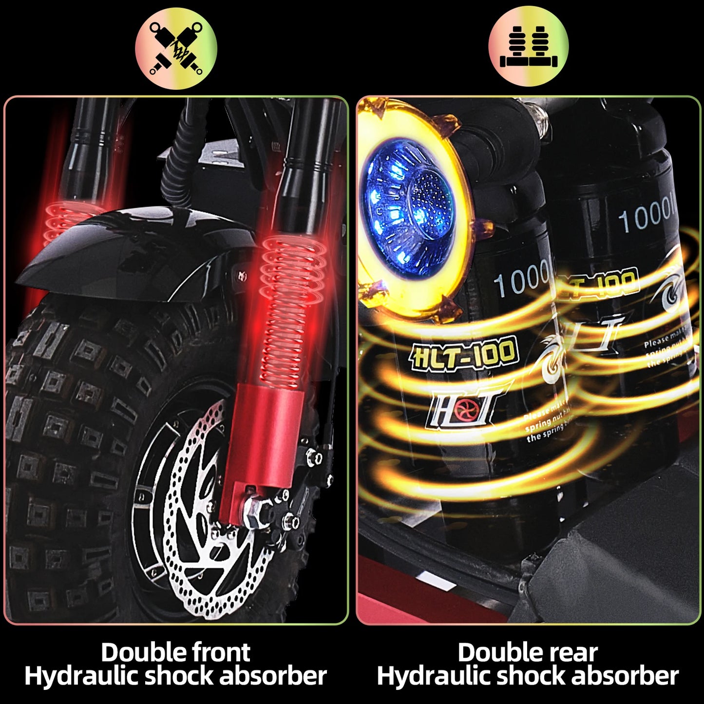 OBARTER X7 Electric Scooter 8000W Dual Motor 60V40AH