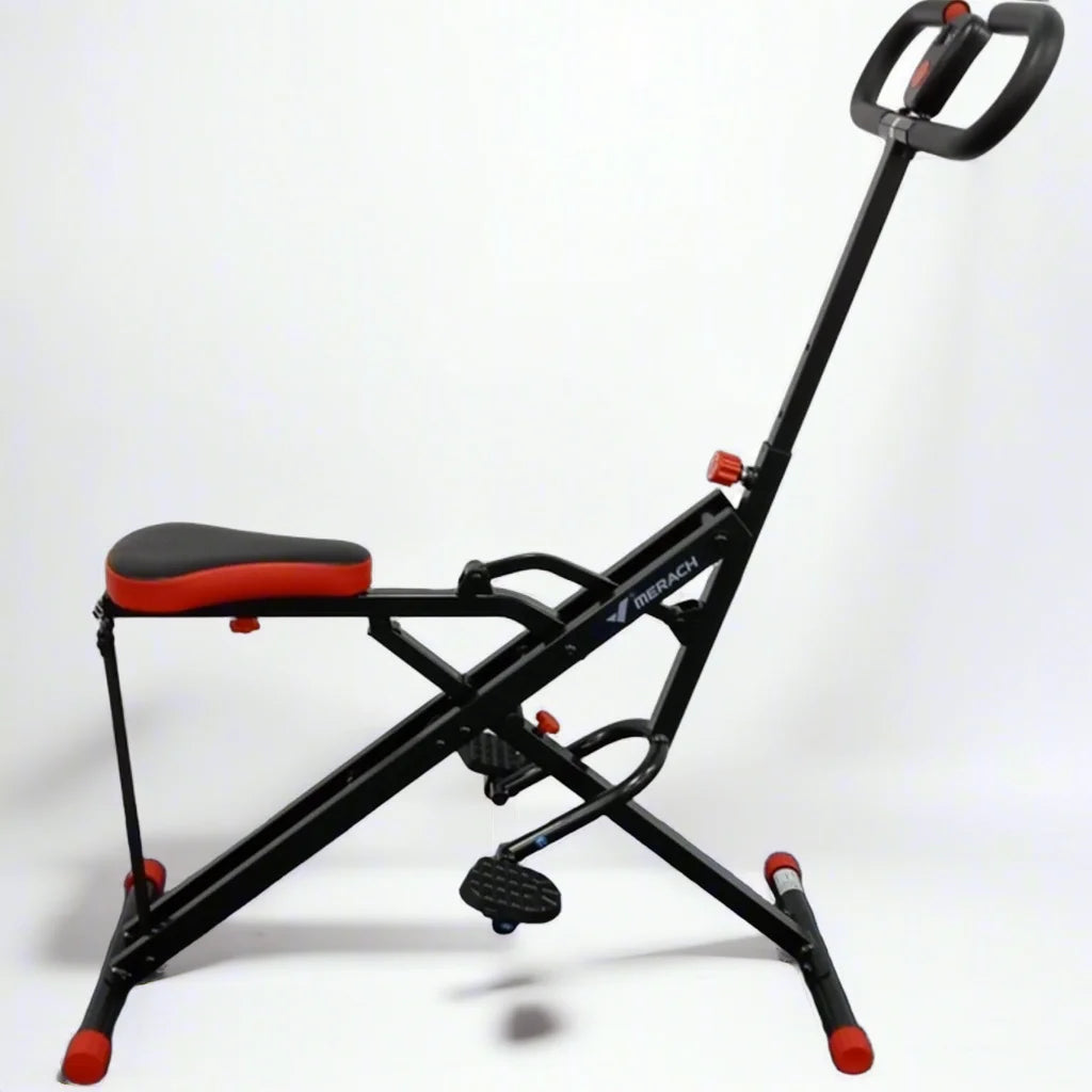 MERACH 2in1 Squat and Rowing Machine Foldable Home Gym