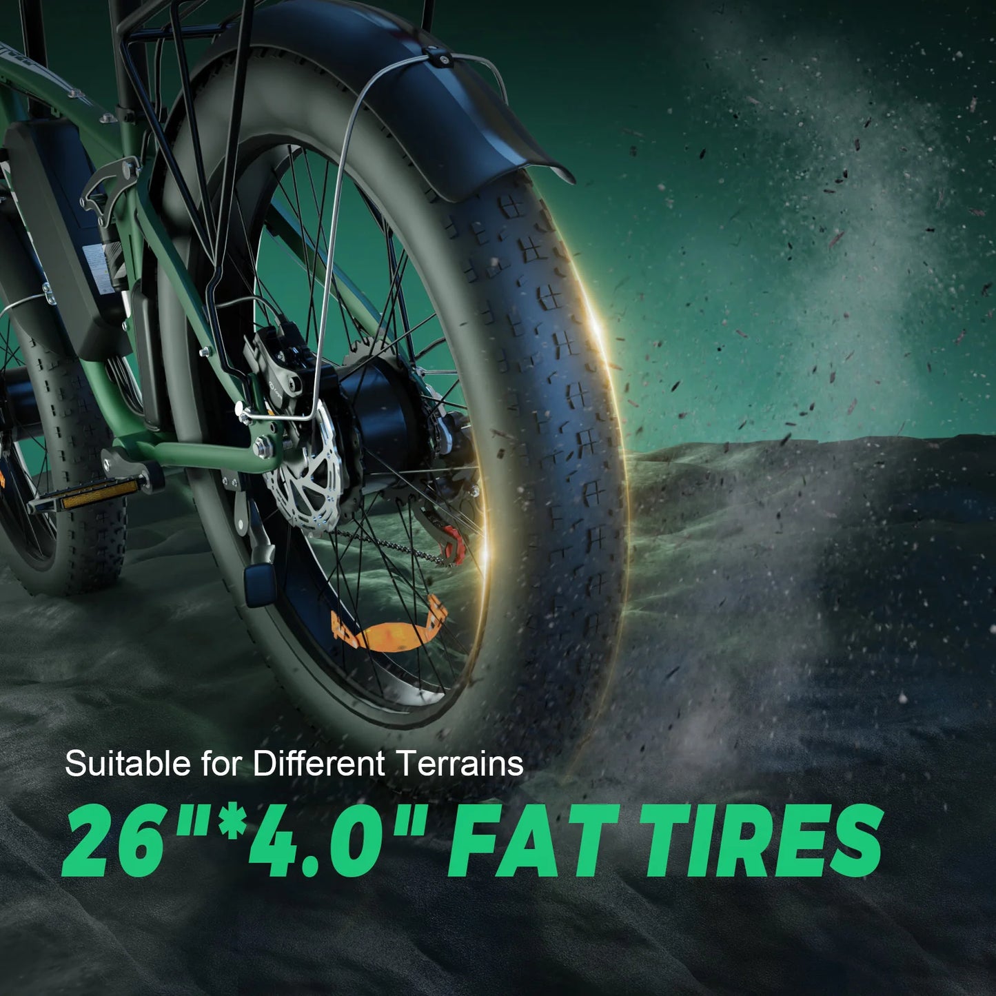 ZEEGRC S1 Electric Mountain Bike 52V Dual Motor Full Suspension