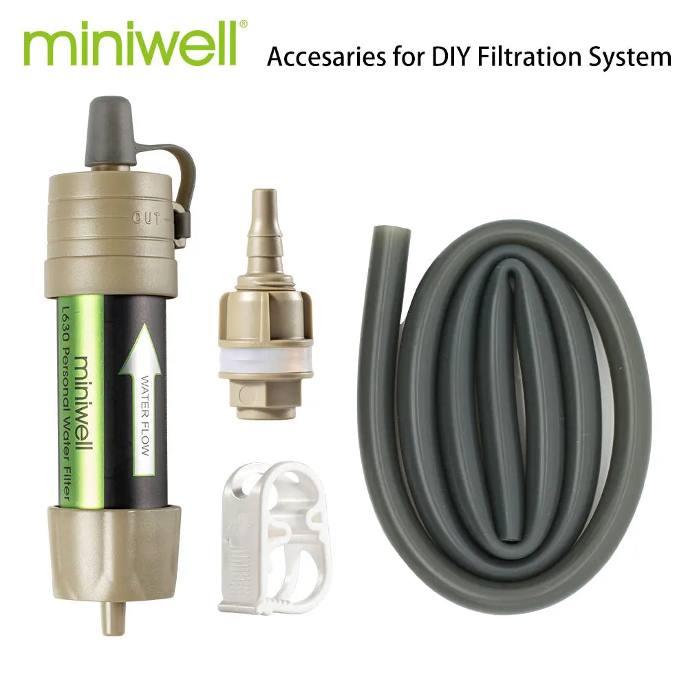 Miniwell L630 Personal Camping Water Filter Straw Purifier