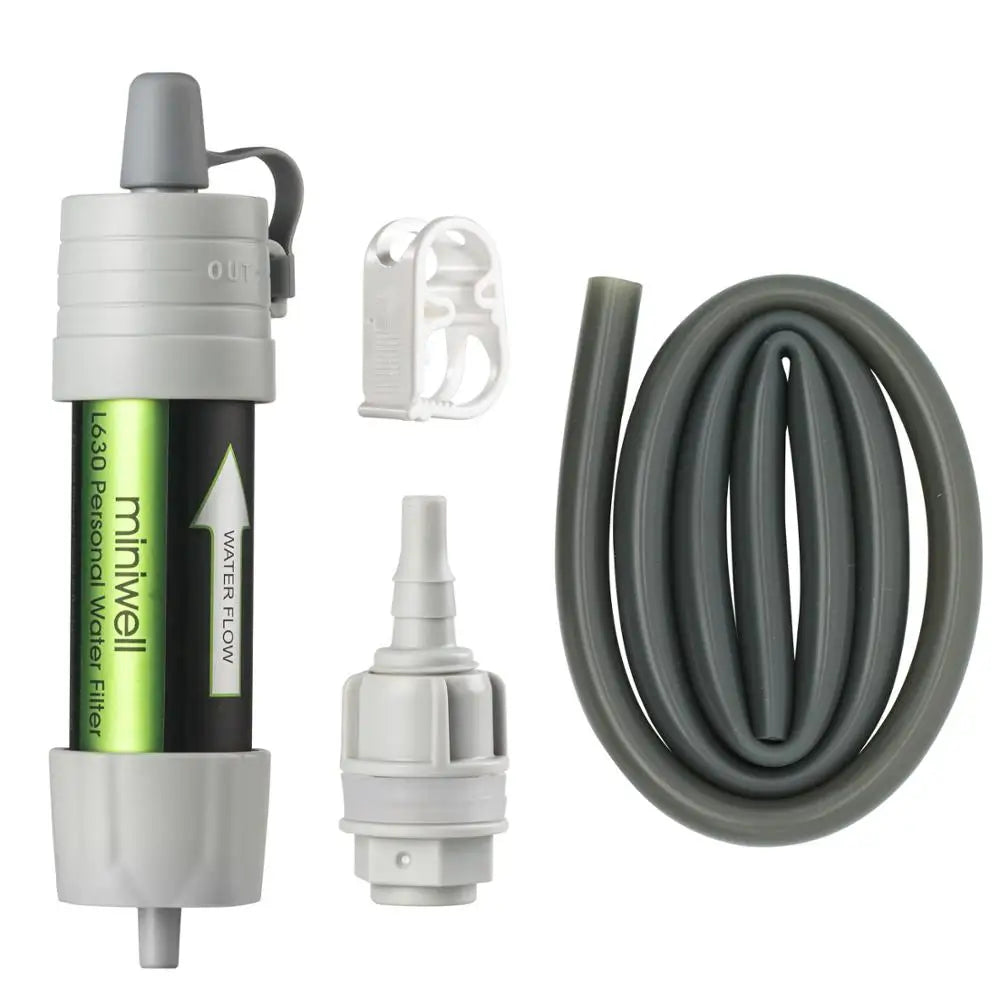 Miniwell L630 Personal Camping Water Filter Straw Purifier