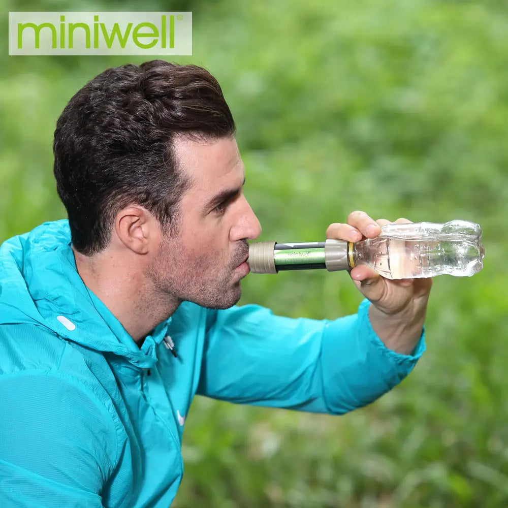 Miniwell L630 Personal Camping Water Filter Straw Purifier