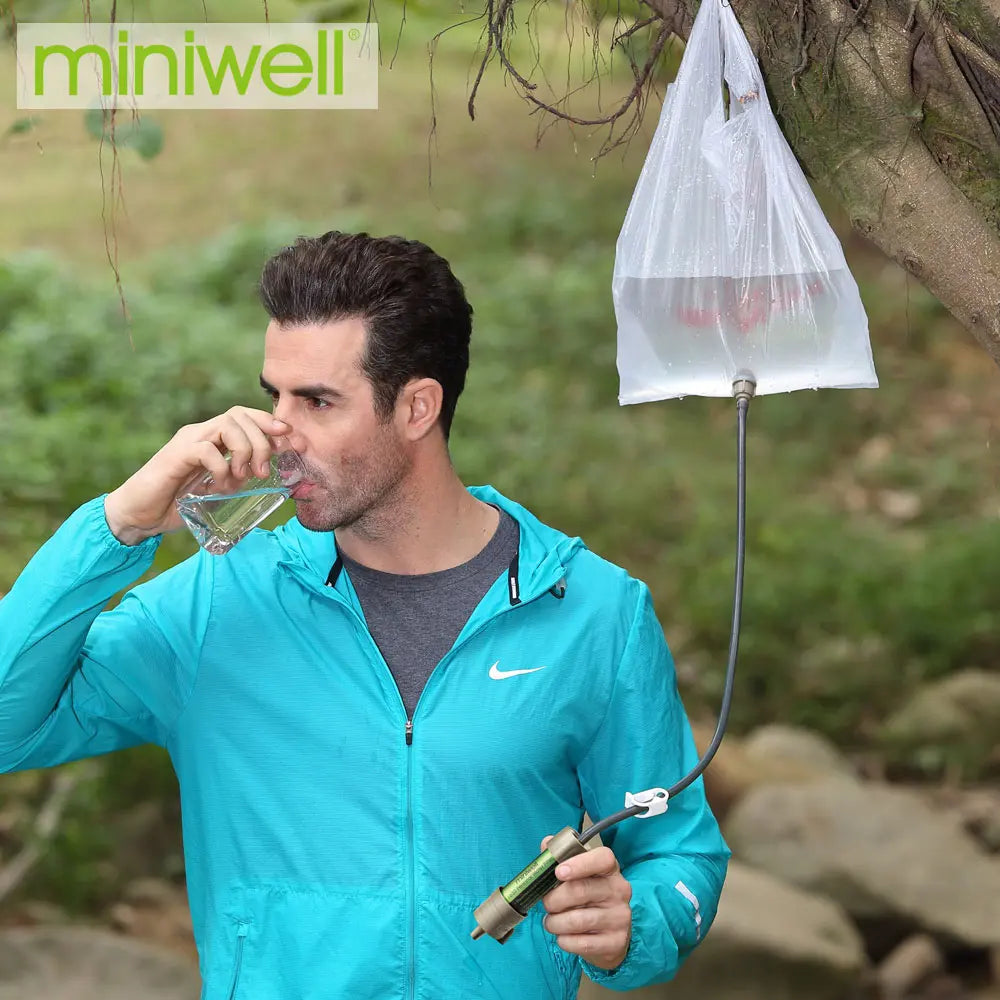 Miniwell L630 Personal Camping Water Filter Straw Purifier