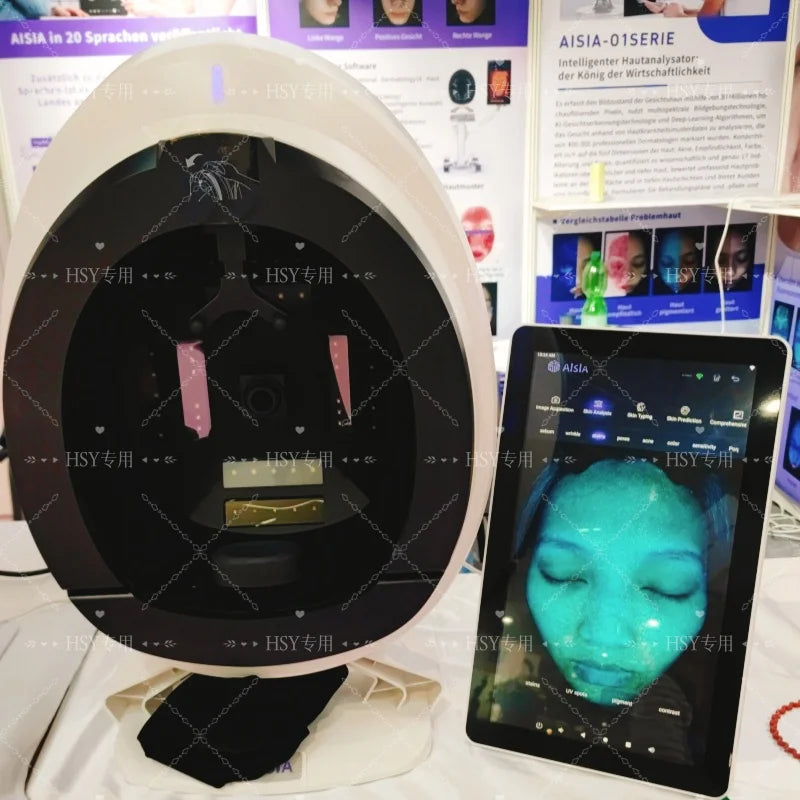 EMSZERO AISIA Q1 3D AI Facial Analyzer With 8 Spectrum Skin Diagnosis