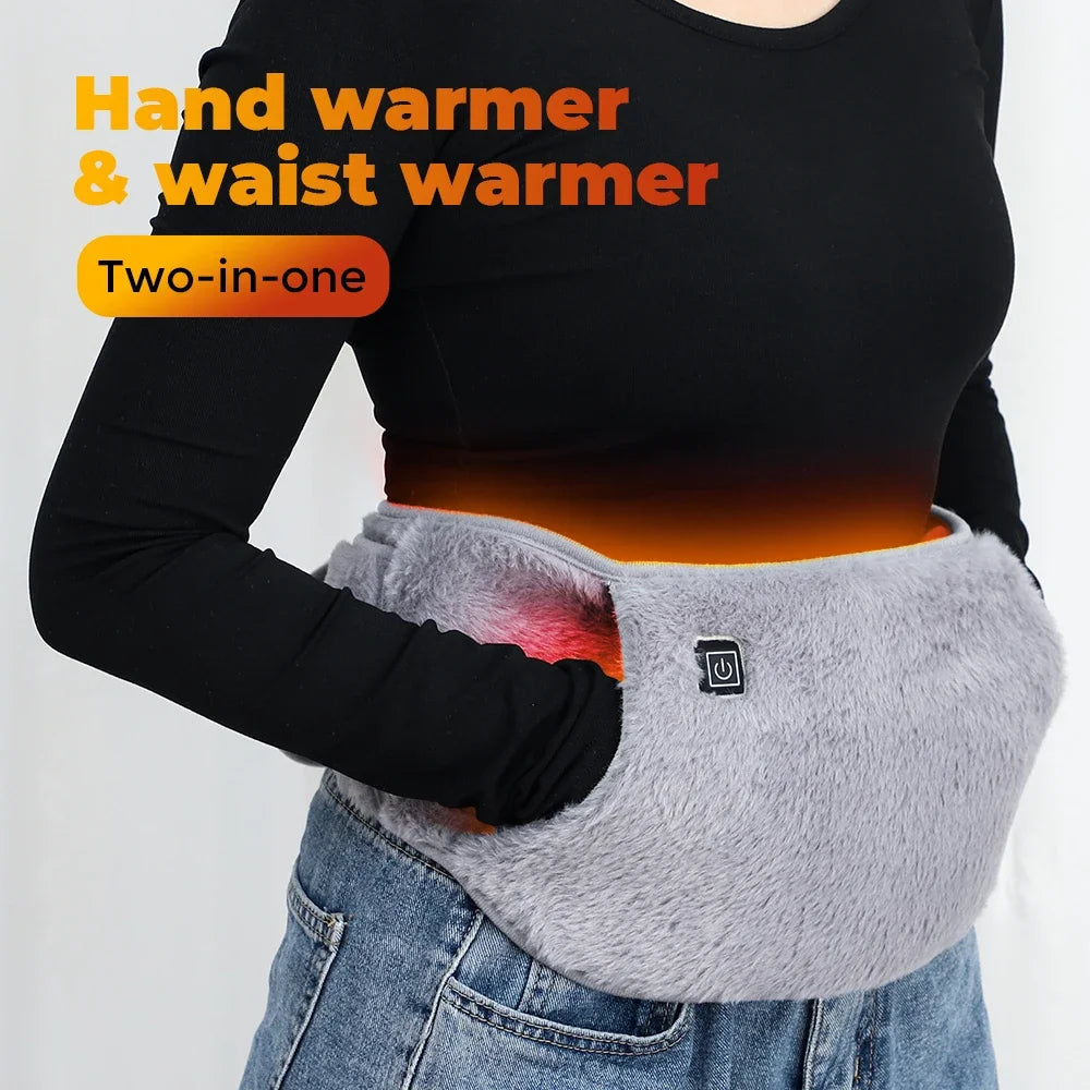 Hailicare Uterus Warming Belt Graphene Heated Waist Warmer