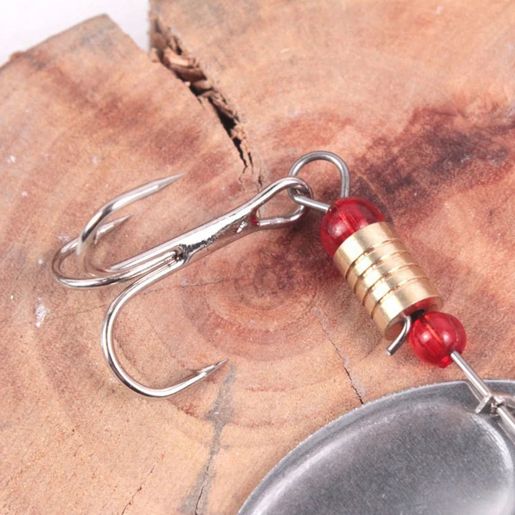 JOCESTYLE 30Pcs Metal Spoon Spinner Lures