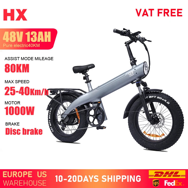 HX Q3 2000W Electric Mountain Bike For Adults All Terrain