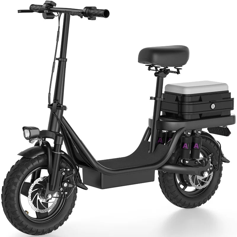 ZEFIORA 1000W Electric Scooter S10 30 Mile Range Top Speed 50 KMH
