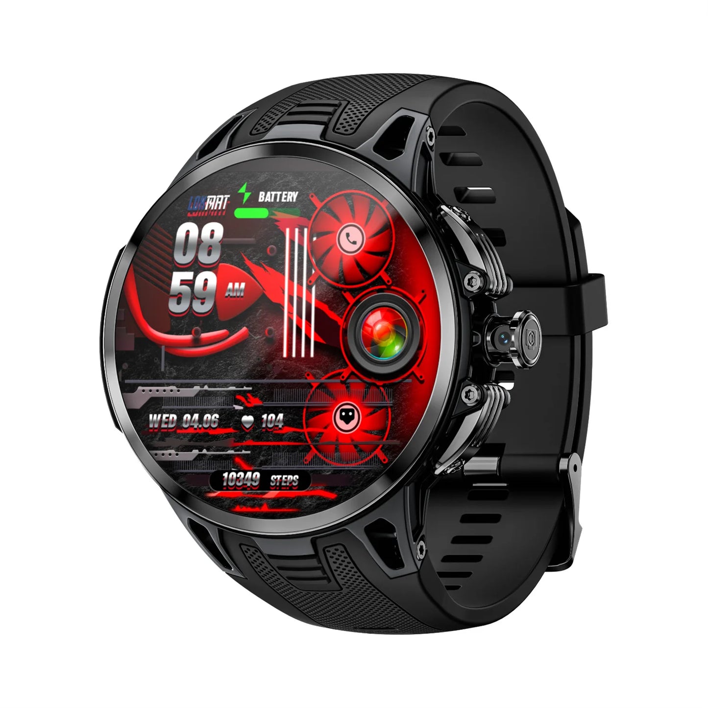 LOKMAT APPLLP 4 Pro Android Watch Phone 4G Smartwatch