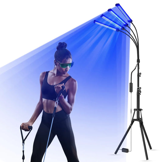 KTS 360 Rotation Tanning Solarium Lamp 4-Head 60W Whole Body