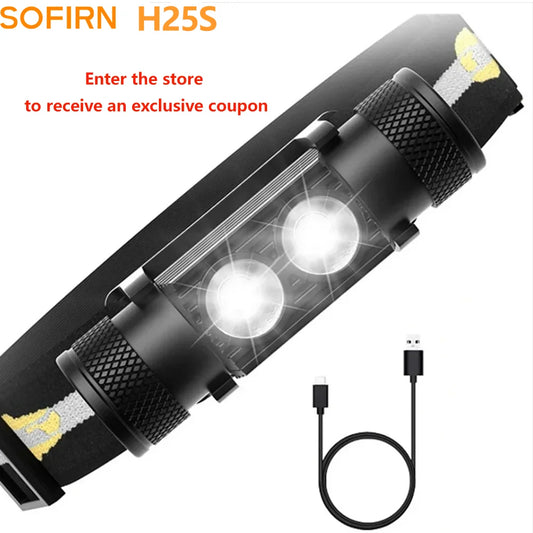 Sofirn H25S LED Headlamp 1200 Lumen USB Rechargeable