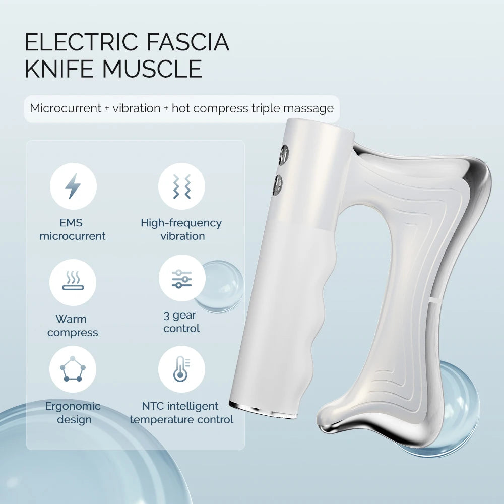 Foreverlily Electric Fascia Knife Massager 10500RPM Vibration