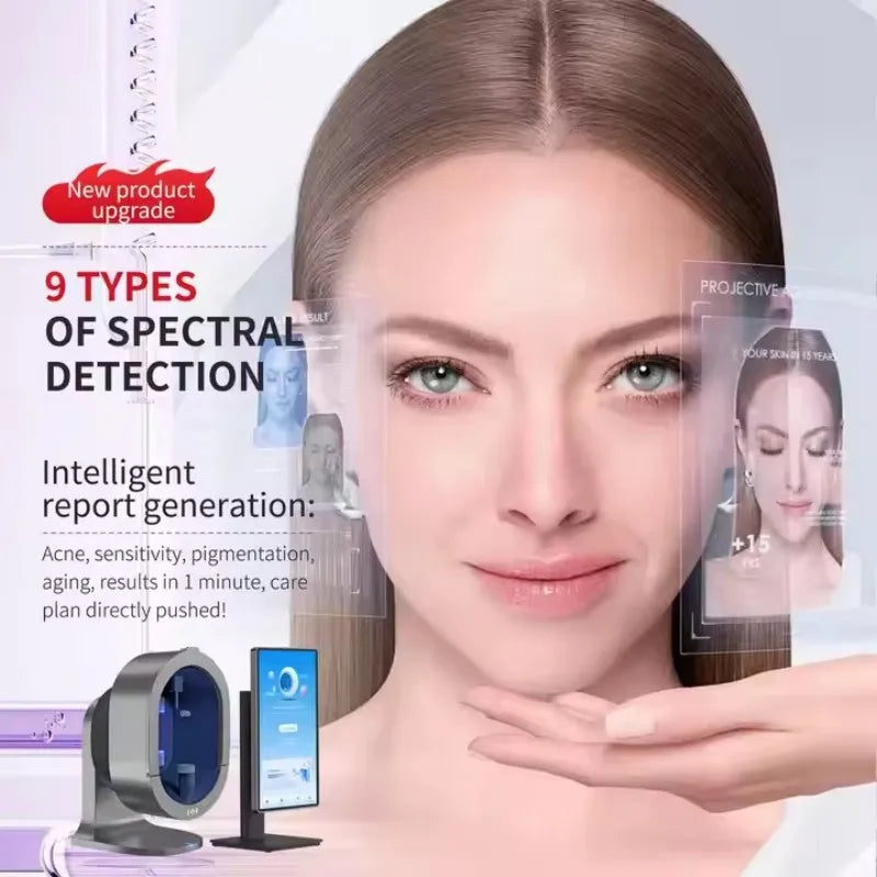 MYOSLIM X5 Pro AI 3D Facial Analyzer Skin Diagnosis Scanner