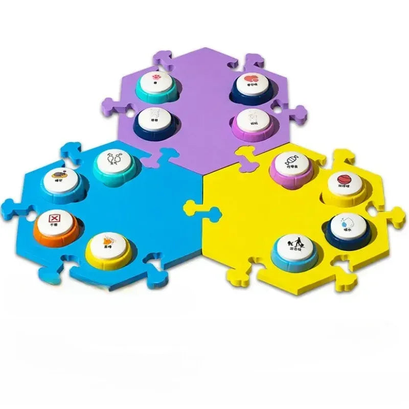 Dog Talk Button For Pet Communication And Training Clicker
