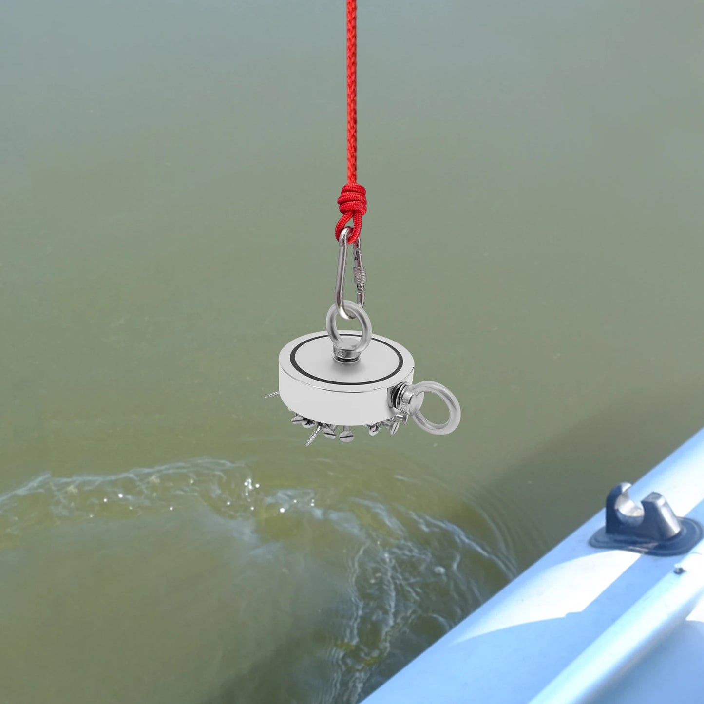Heavy Duty Fishing Magnet Kit For Salvage With Rope