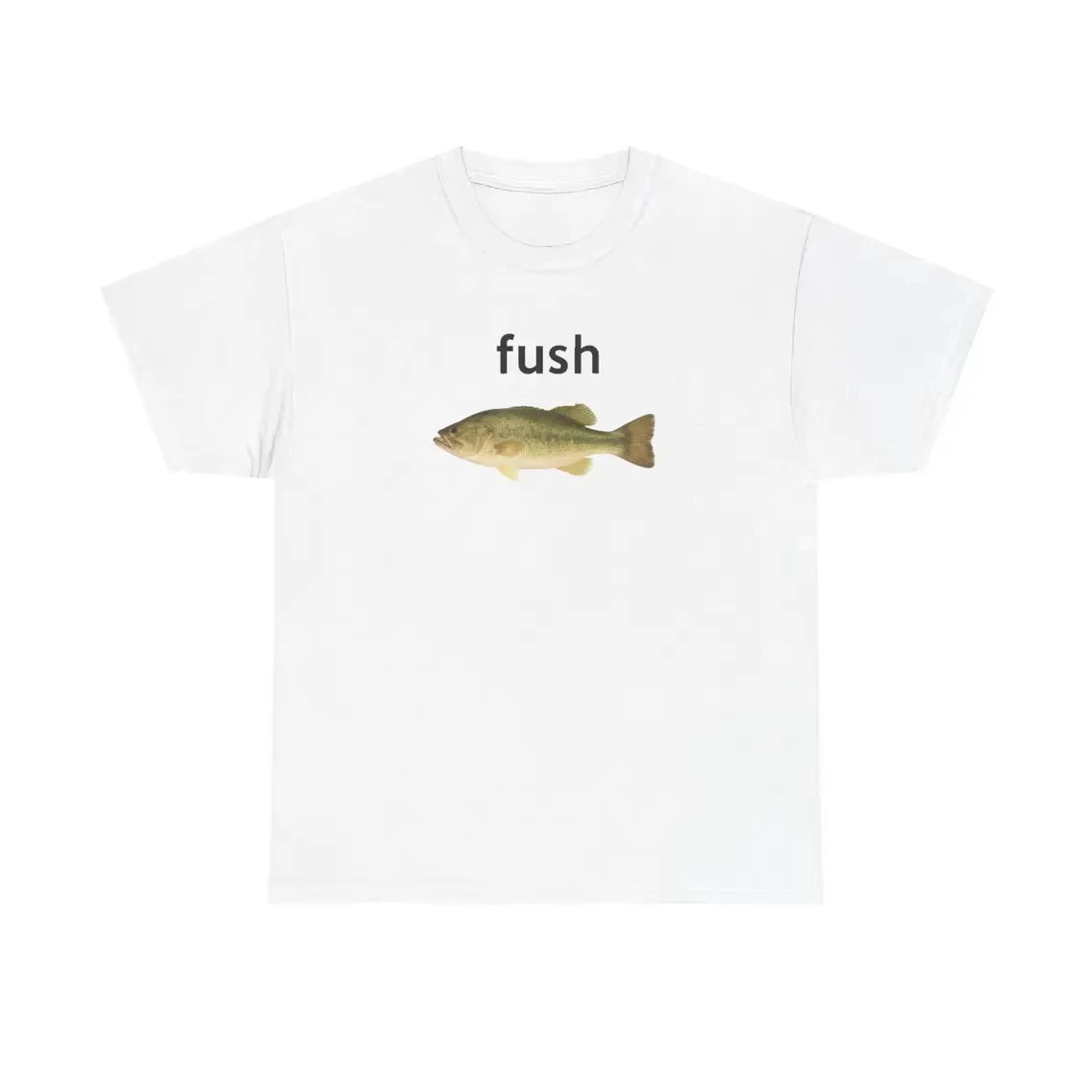 Funny Fish Meme Graphic Tee Unisex Short Sleeve