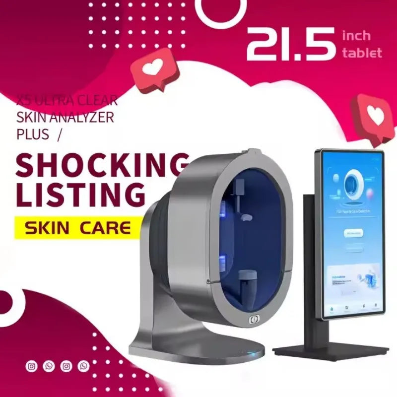 MYOSLIM X5 Pro AI 3D Facial Analyzer Skin Diagnosis Scanner