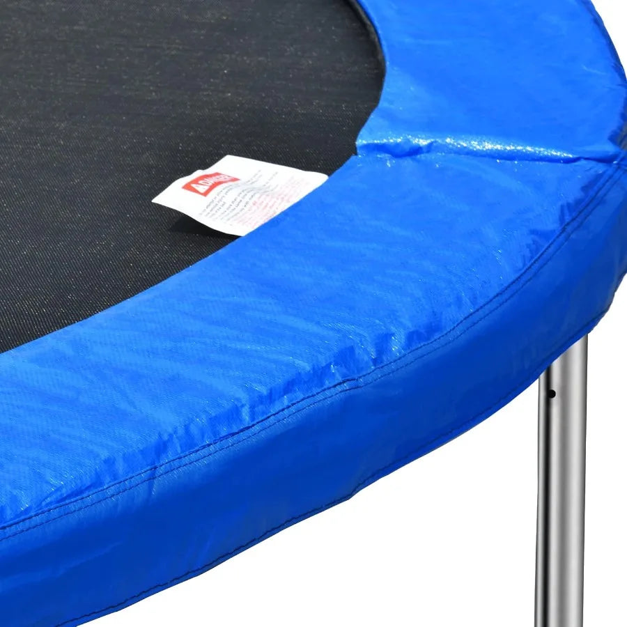 Outdoor Trampoline With Basketball Hoop And Safety Enclosure Net