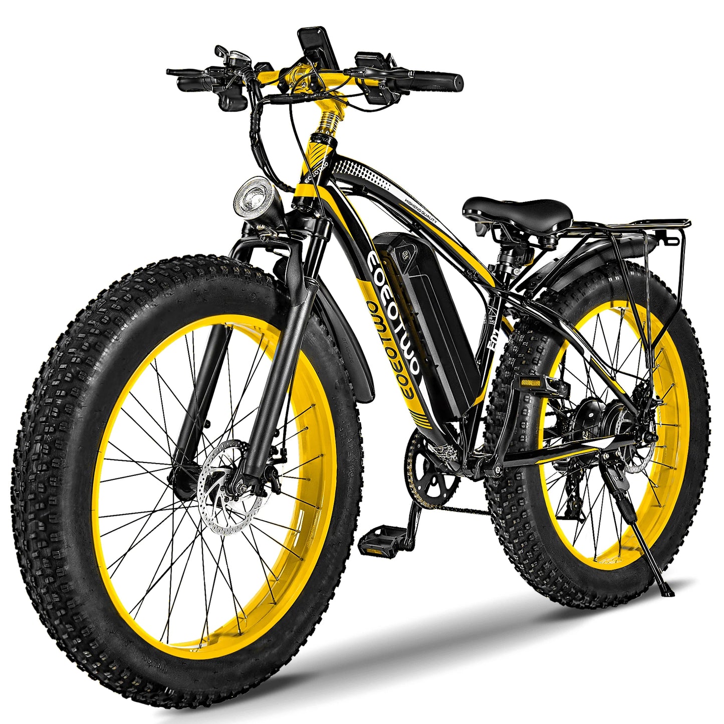 EOEOTWO 1500W E-Bike With 34MPH Speed And 48V Battery