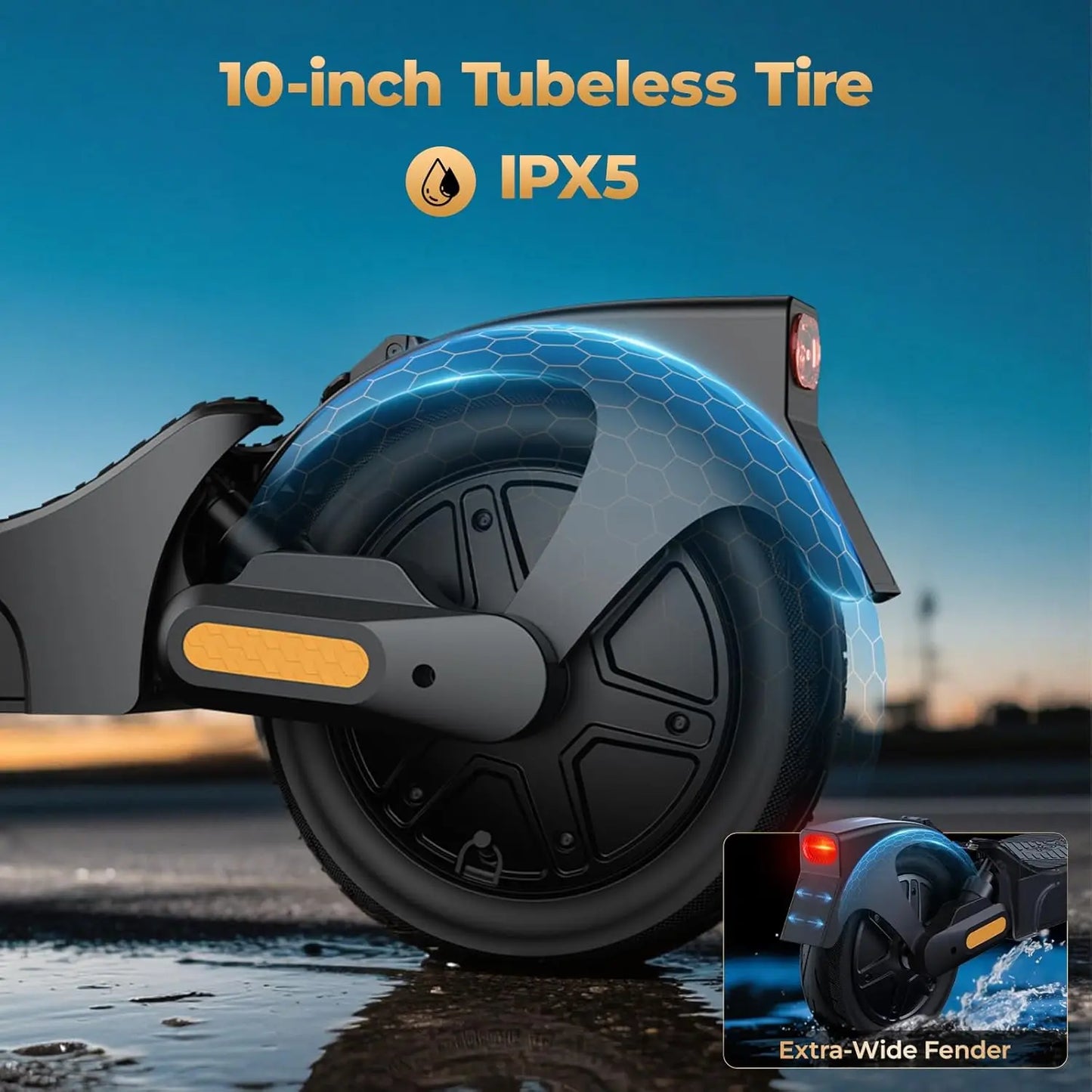 Hero 1000W Foldable Electric Scooter E10 Pro With App