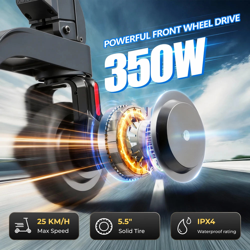 HUANCI X6 Foldable Electric Scooter With Smart App