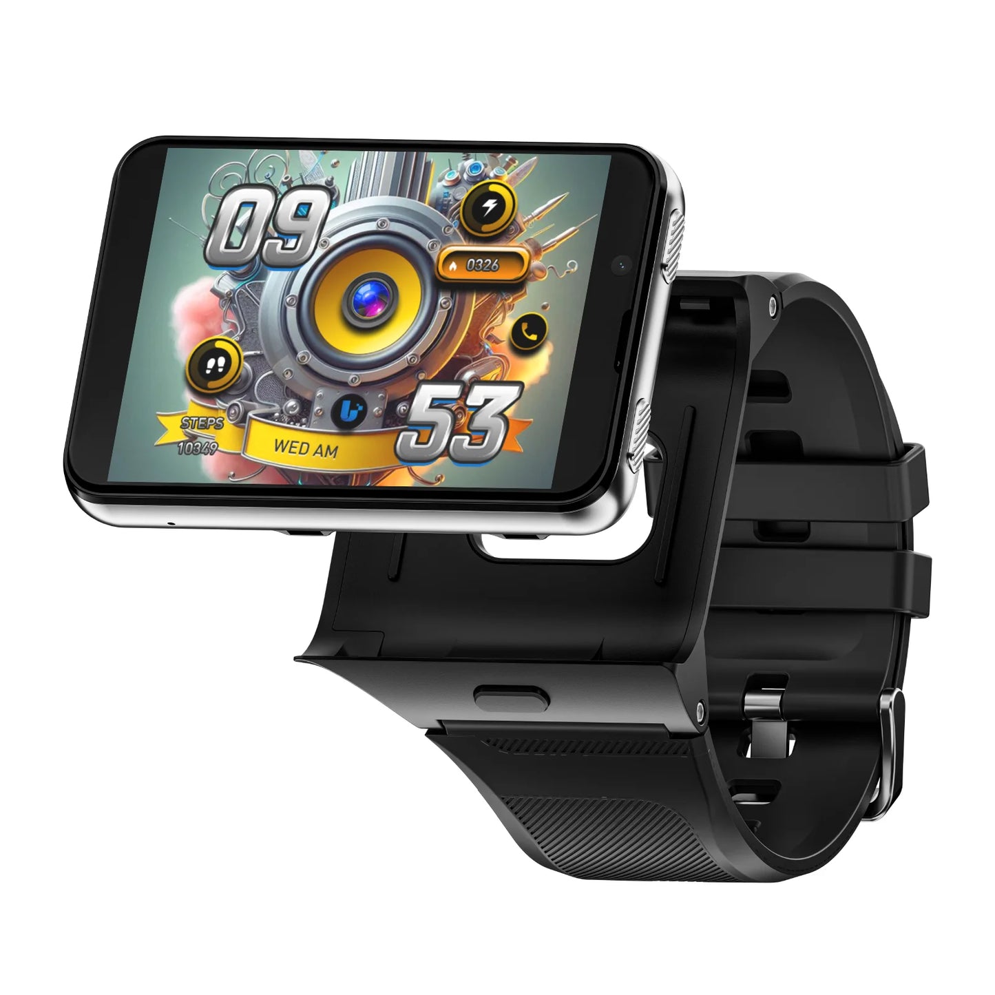 LOKMAT Android Smartwatch With 4G Dual Camera For Video Calls