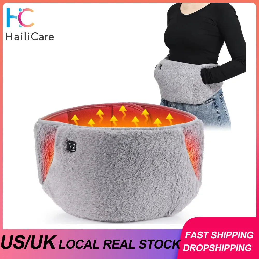 Hailicare Uterus Warming Belt Graphene Heated Waist Warmer
