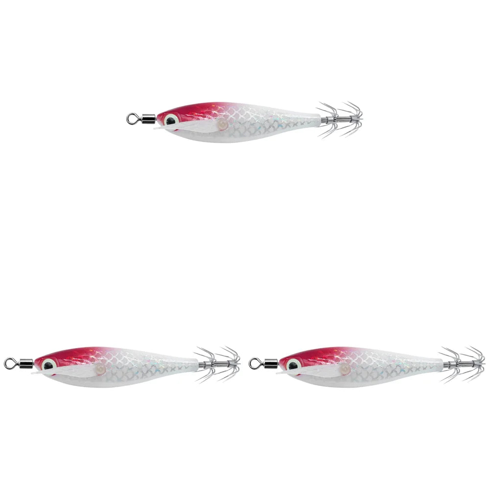 APWIKOGER Luminous Squid Jig Fishing Lure Set For Ocean Tackle