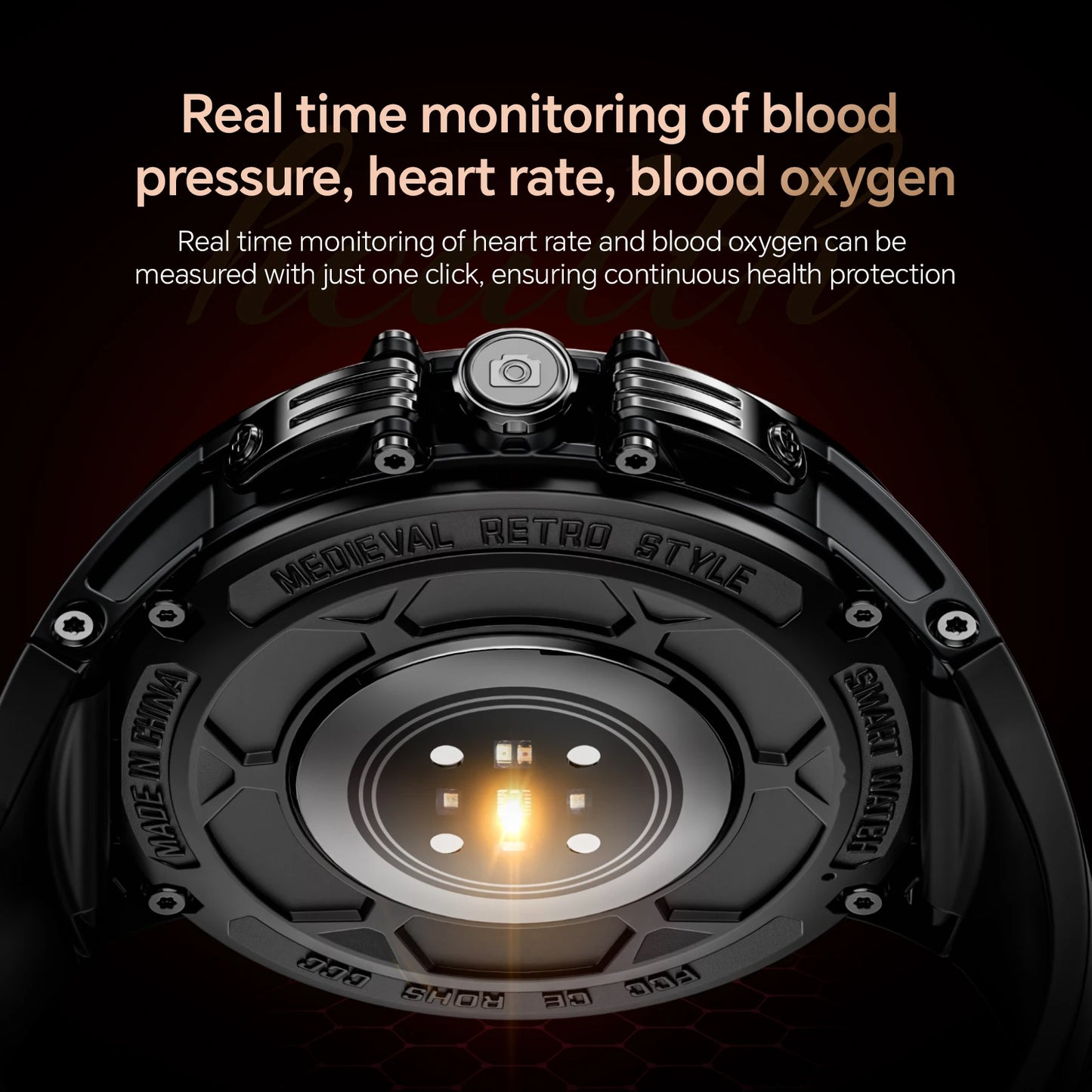 LOKMAT APPLLP 4 Pro Android Watch Phone 4G Smartwatch