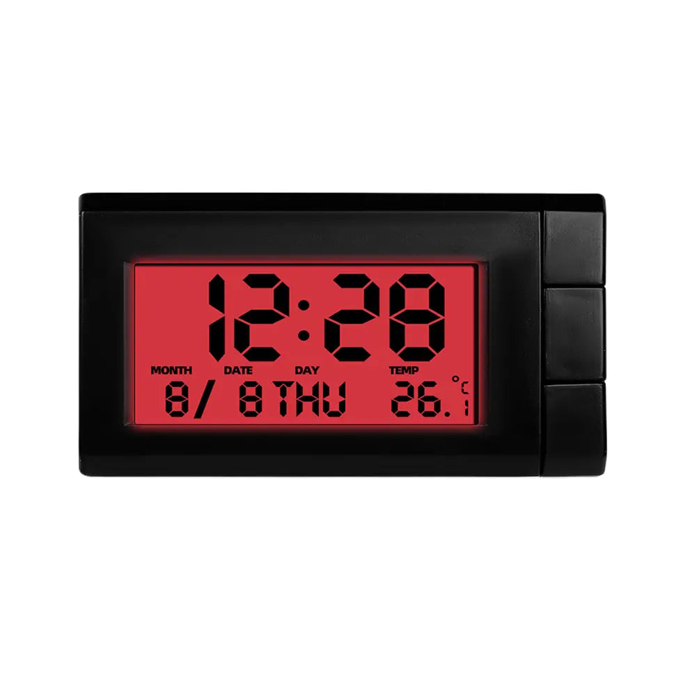 APWIKOGER Auto Temperature Meter LCD Digital Calendar Clock for Car