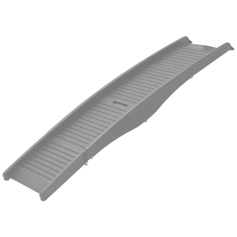 NONE Folding Portable Dog Ramp For Cars Non Slip Rug