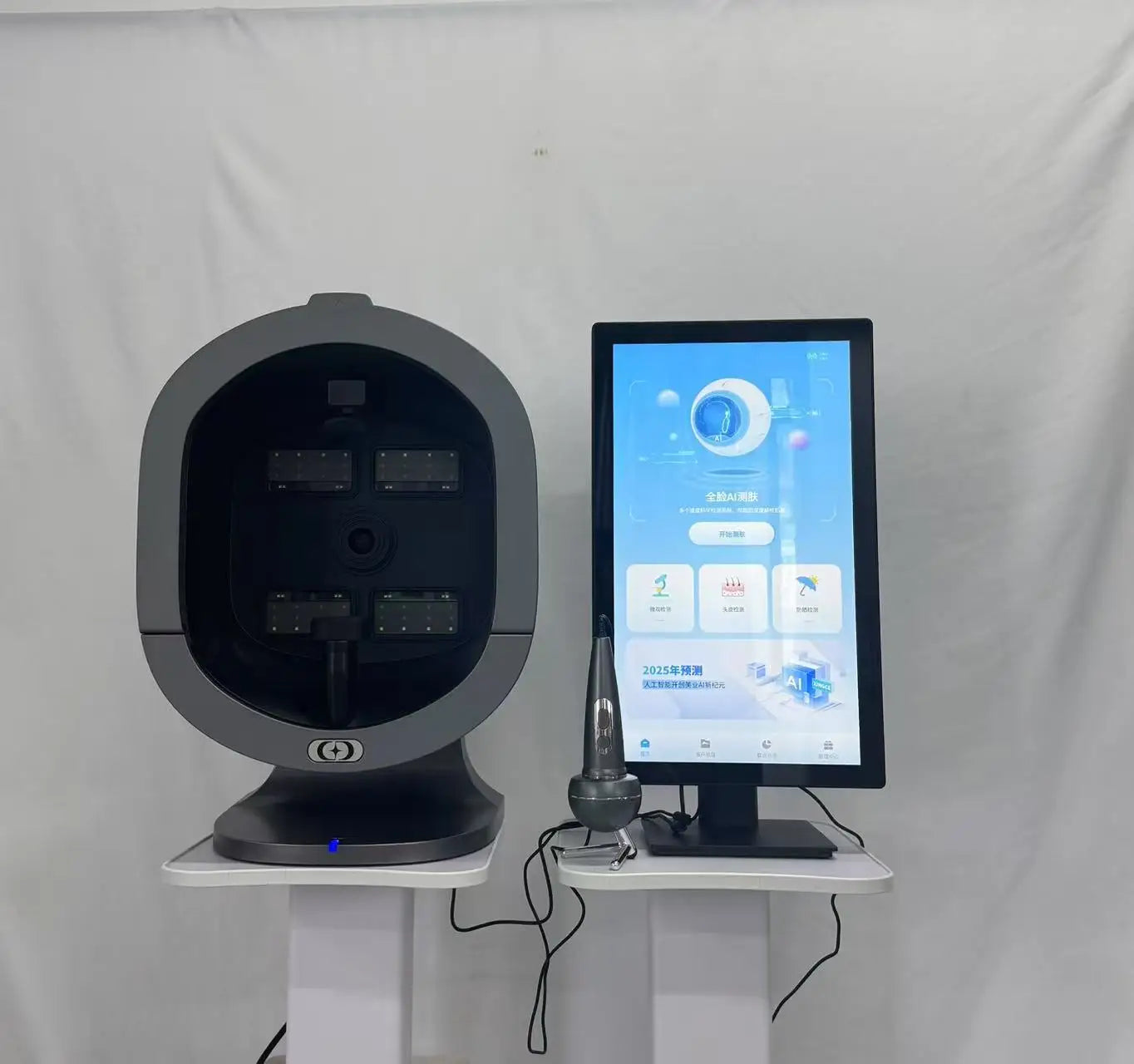 Myoslim AI Skin Moisture Detection Analyzer 3D Diagnosis System