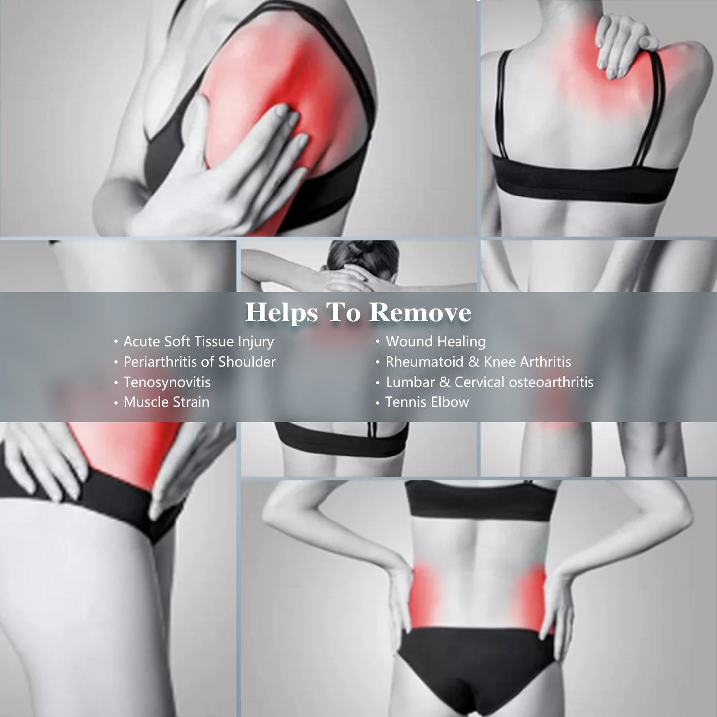 KTSDropshipping Tens Muscle Stimulator With Near Infrared Therapy