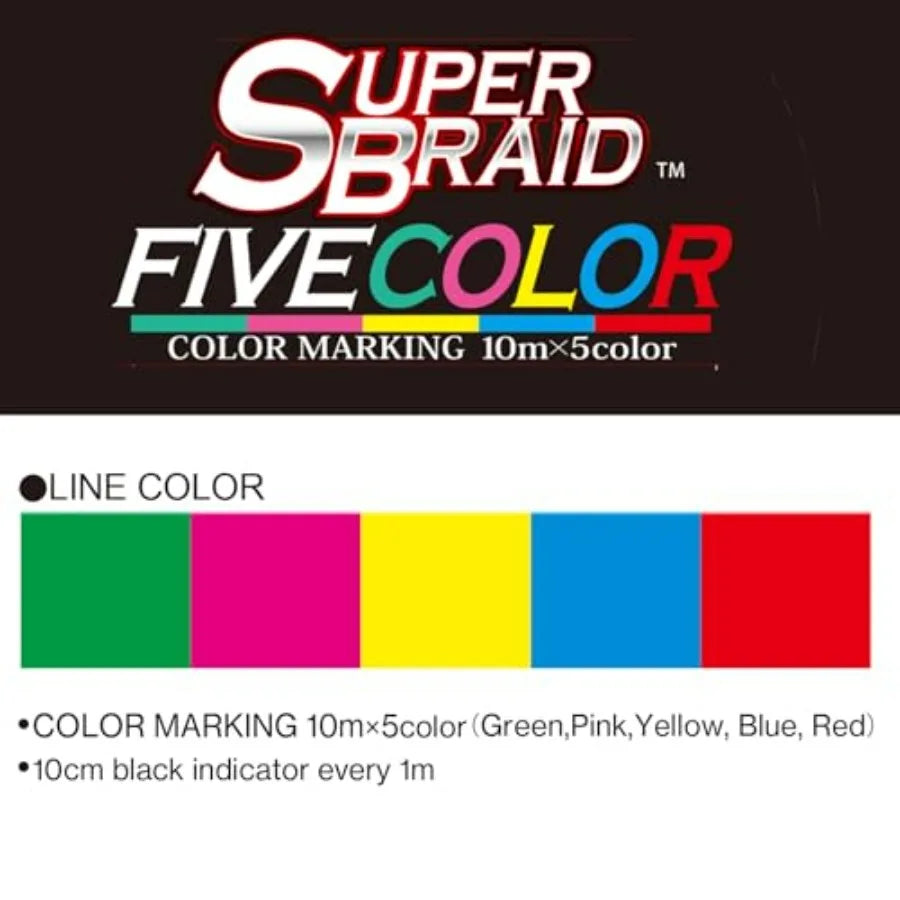 Superbraid 100 Lb Saltwater Braided Fishing Line Durable High Visibility