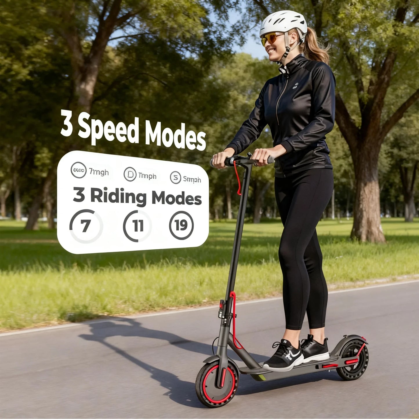 Ladped LP60 Electric Scooter 350W 19 Mph Folding