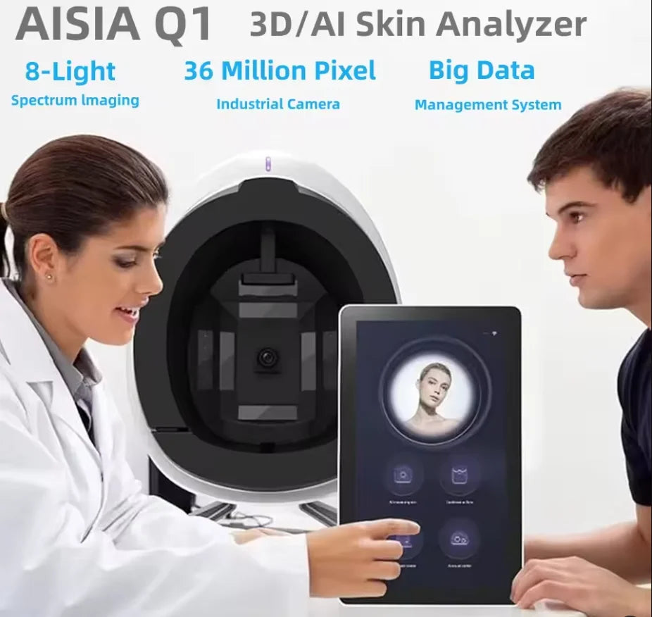 Myoslim AISIA Q1 3D AI Facial Analyzer 8 Spectrum Device