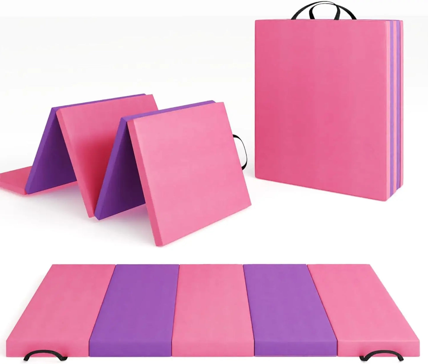 TWISTER.CK Folding Gym Mat Extra Firm High-Density Tumbling