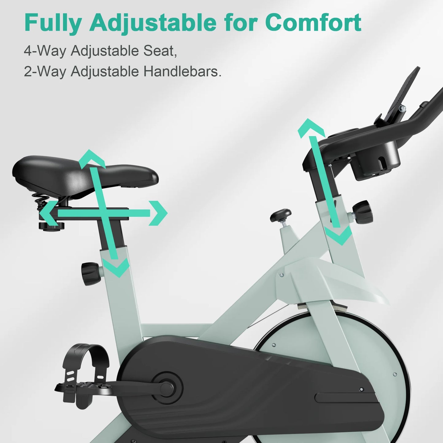 Superun Exercise Bike 32-Level Magnetic Resistance for Home Use