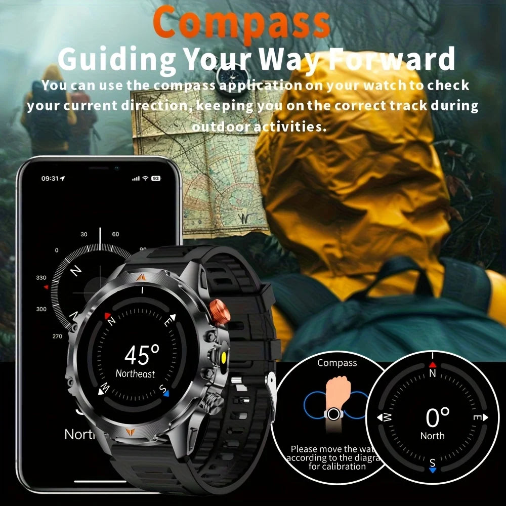 SENBONO Smart Watch IP68 Waterproof Fitness Tracker With BT Call