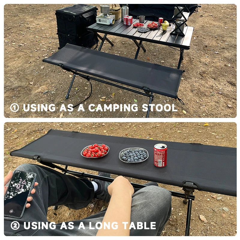 WEST TUNE Outdoor Camping Double Folding Chair For Travel