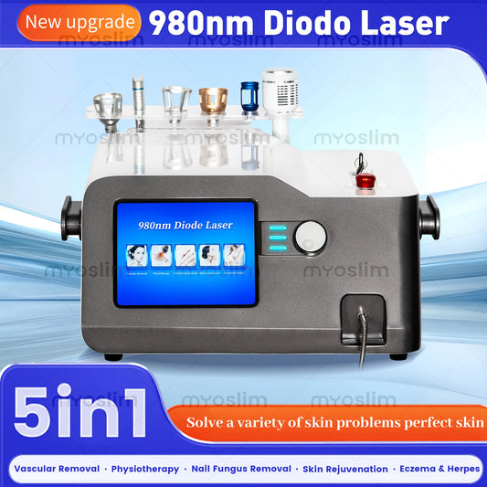 TAIXL 980nm Diode Laser 6 in 1 Skin Therapy System