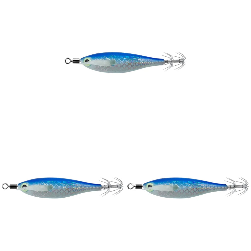 APWIKOGER Luminous Squid Jig Fishing Lure Set For Ocean Tackle