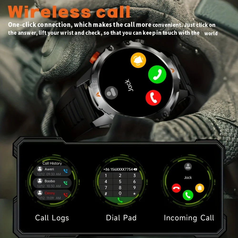 SENBONO Smart Watch IP68 Waterproof Fitness Tracker With BT Call