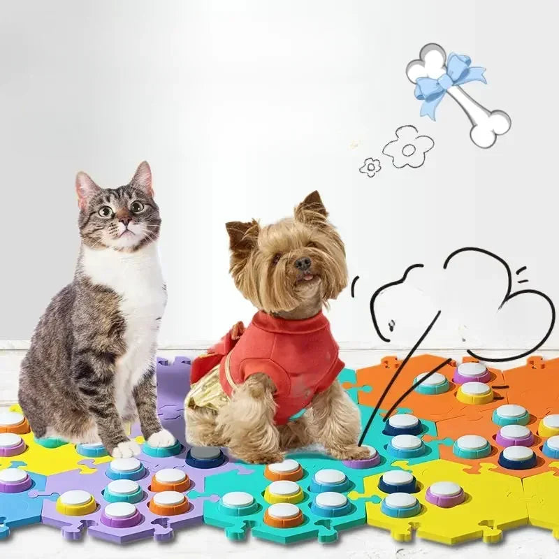 Dog Talk Button For Pet Communication And Training Clicker