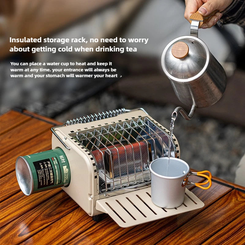 NONED Outdoor Mini Heating Stove Camping Gas Burner