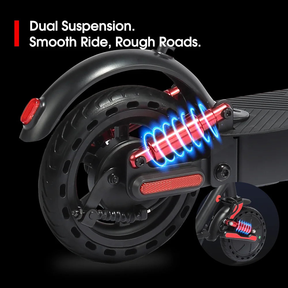 HX D06 Electric Scooter 500W 36V Foldable Smart E Scooter