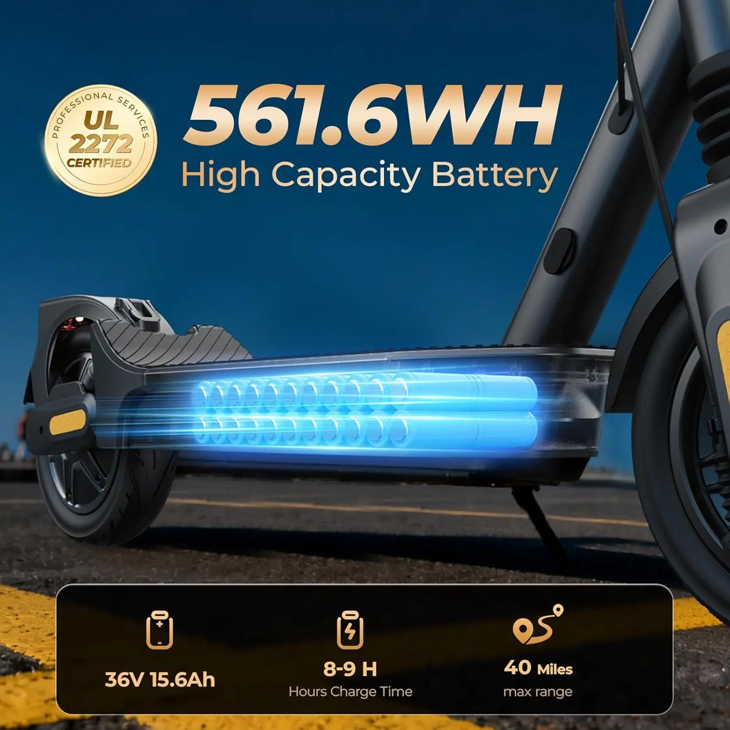 Hero 1000W Foldable Electric Scooter E10 Pro With App