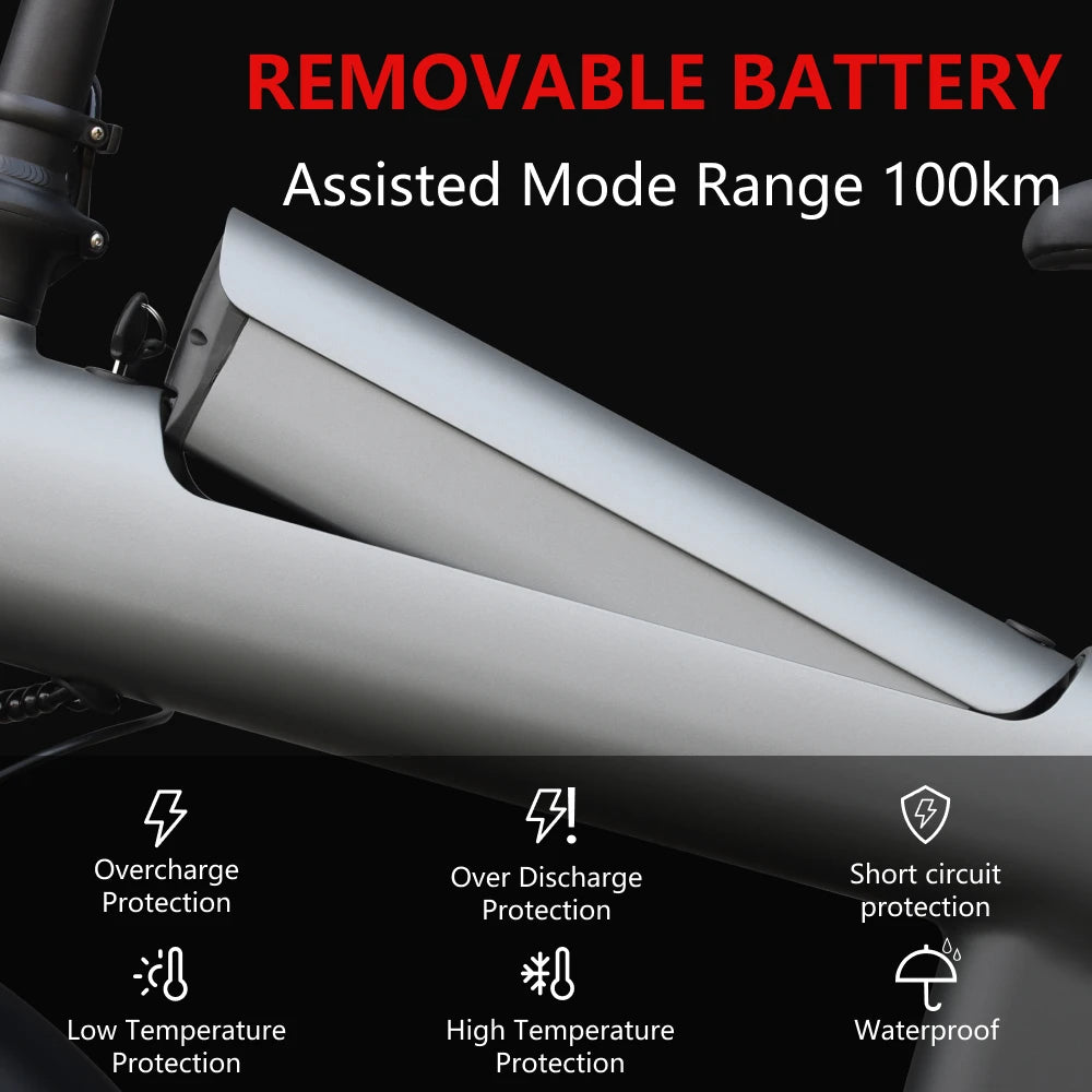 HX Q3 2000W Electric Mountain Bike For Adults All Terrain