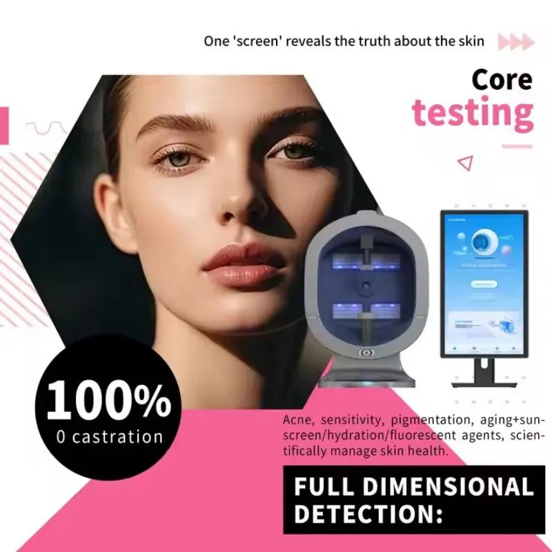 MYOSLIM X5 Pro AI 3D Facial Analyzer Skin Diagnosis Scanner